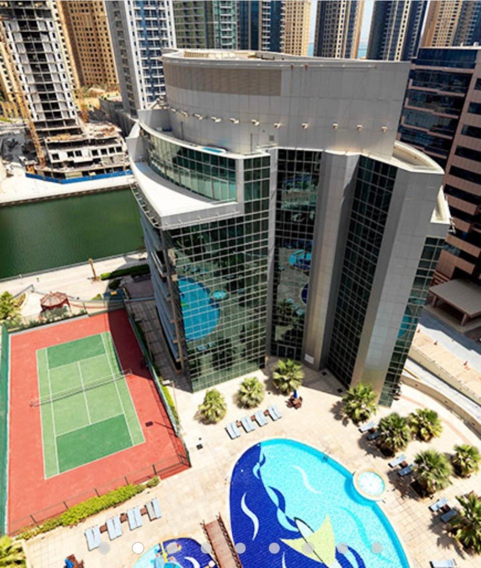 Marina View With Pool, Gym, Tennis Court, 5 Mins To Beach Дубай Экстерьер фото